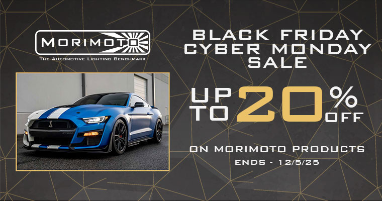 Morimoto Black Friday Sale