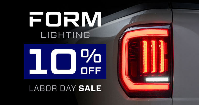 Form Lighting Labor Day Sale