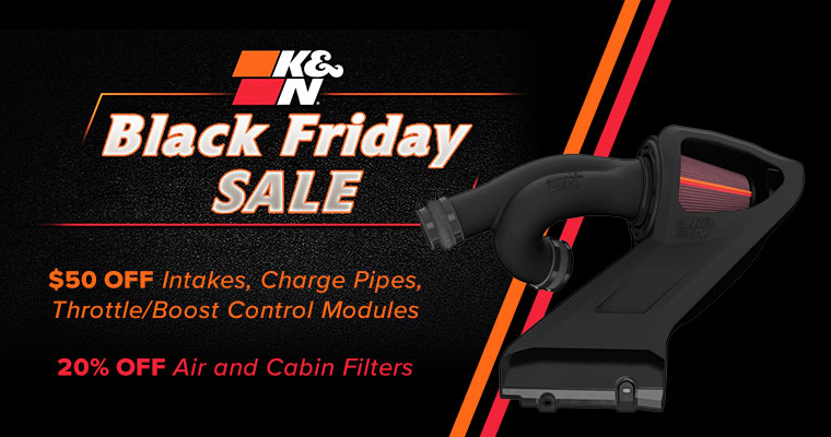 K&N Black Friday Sale Promo