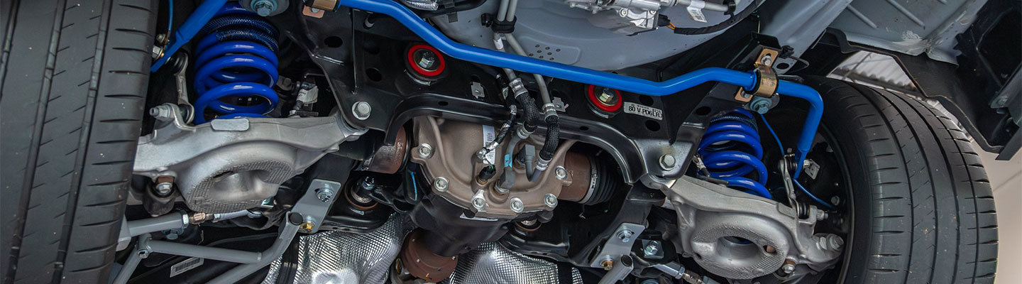 Ford Mustang Mustang underbody w/ suspension components