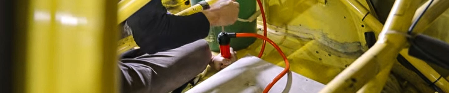 Draining the fuel system of the Steeda Race Focus