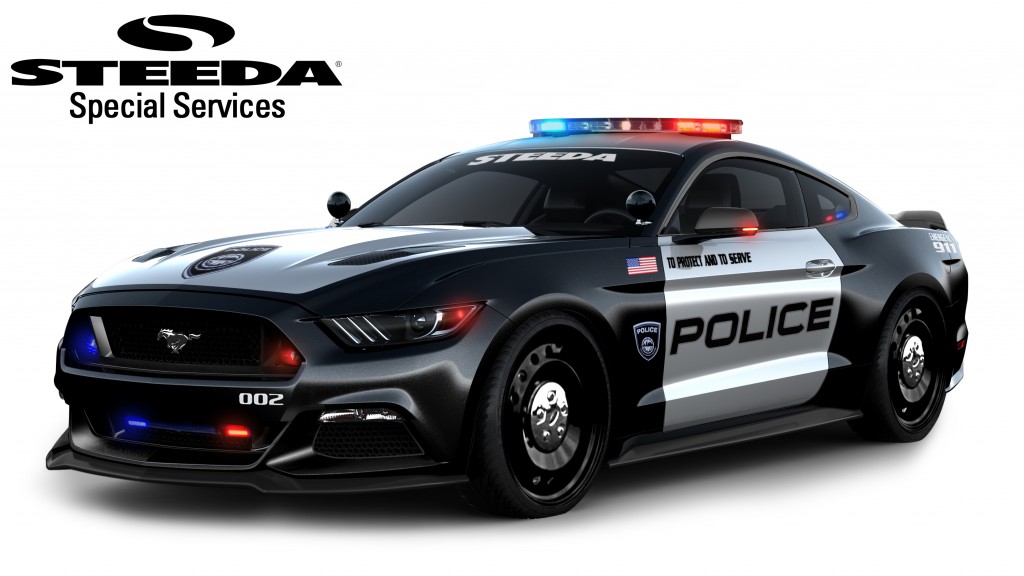 Steeda Police Pursuit Mustang - Marked