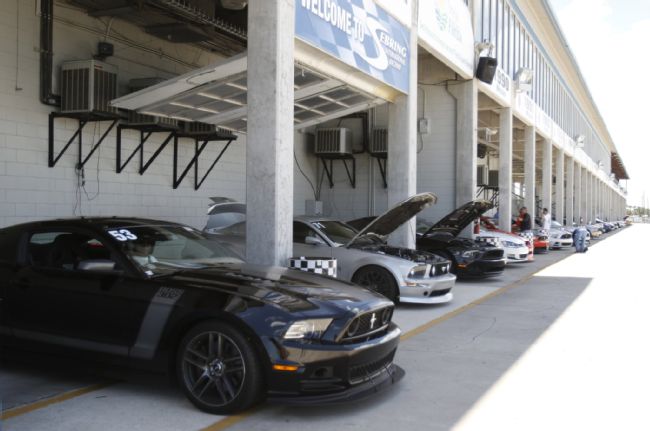 Stangs Storm Sebring International Raceway at the Track Guys Camp Steeda Driving Event Mustang Track Attack