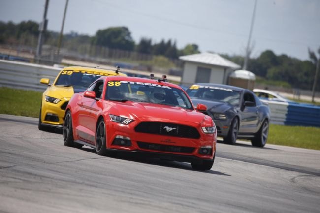 Stangs Storm Sebring International Raceway at the Track Guys Camp Steeda Driving Event Mustang Track Attack