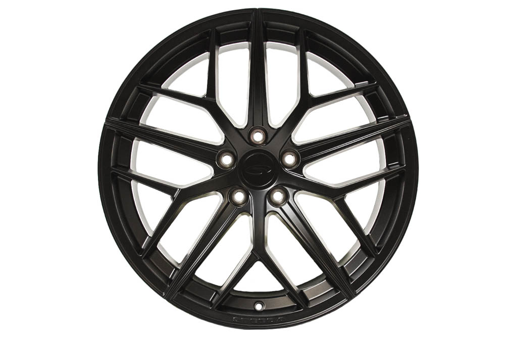 Steeda 20x10 Satin Black Trident Wheels