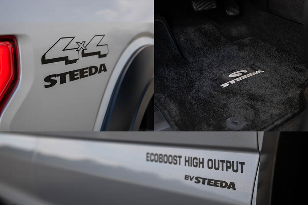 Steeda F-150 Ecoboost Turn-Key Package Graphics and Floor Mats