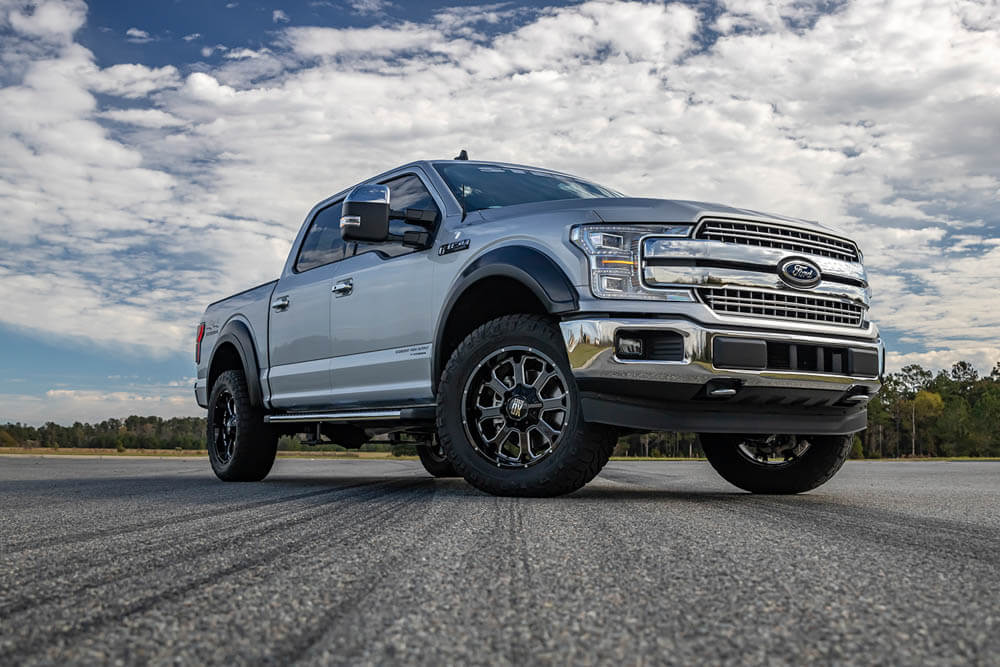 Steeda F-150 Ecoboost Turn-Key Package Leveling Kit and Tires