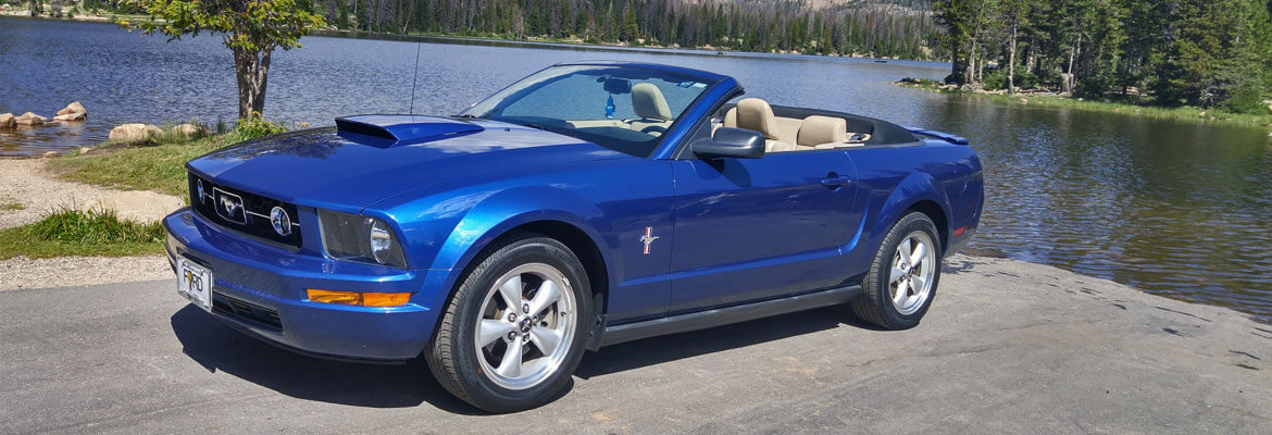 2005-2010 S550 Mustang Colors