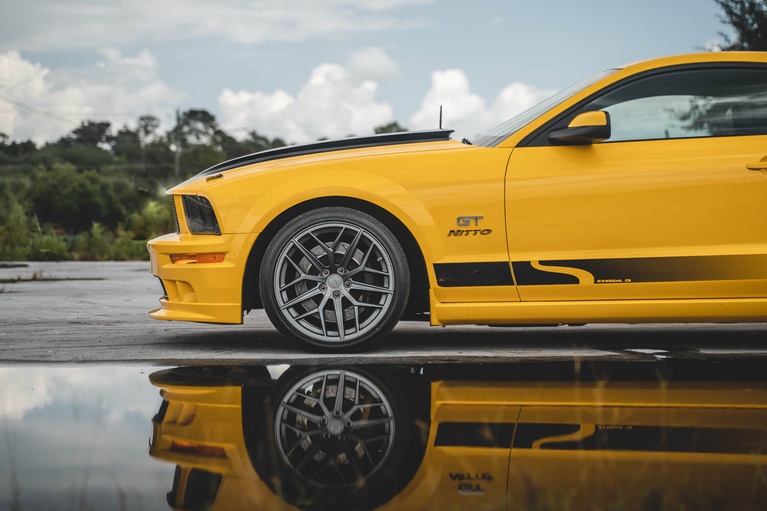 2005 Mustang GT Steeda Trident Wheels Photo 5