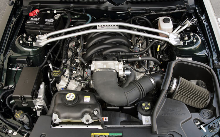 2008 Mustang Bullitt Engine Bay