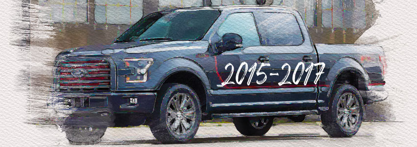 2015-2017 Ford F-150 Paint Colors