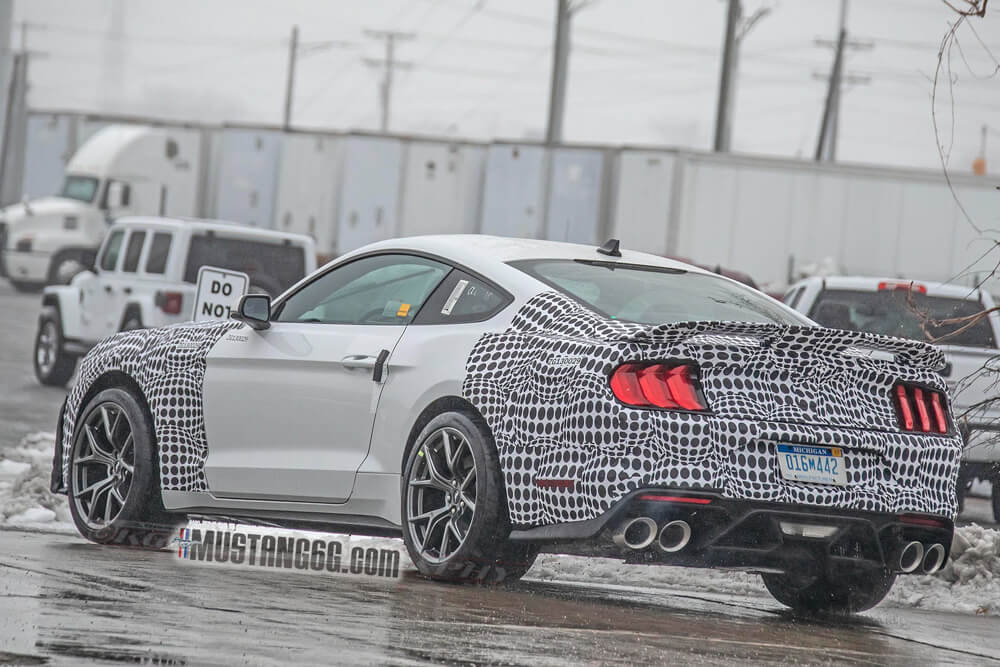2021 Mustang Mach 1 Spied In Snow
