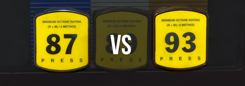 Difference Between 87 and 93 Octane