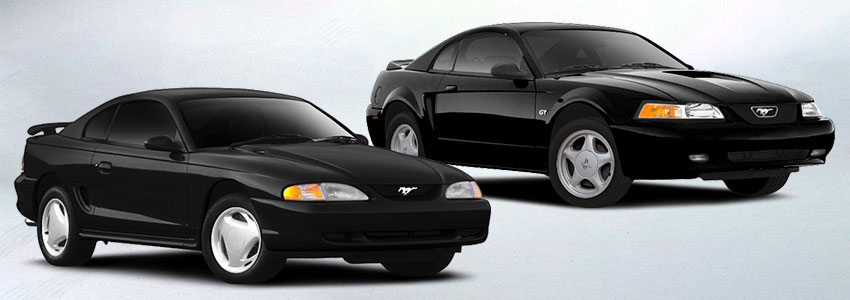 Mustang SN95 New Edge Differences