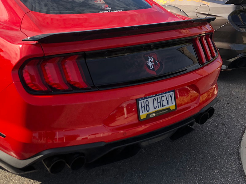 Best Mustang Week License Plates