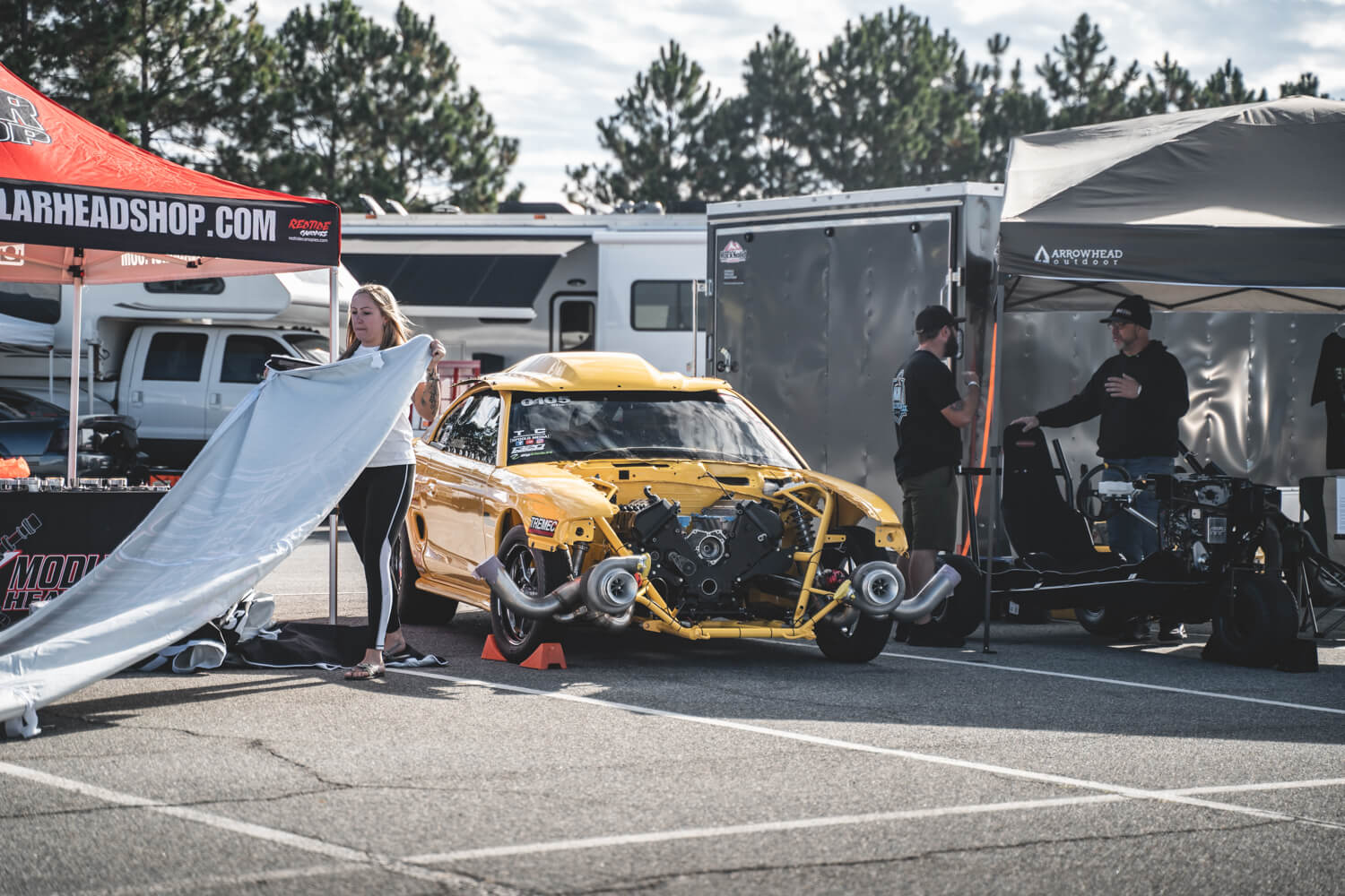 2021 Mod Nationals Twin Turbo Mustang Tear Down