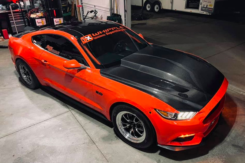 Road Cone Terry's Whipple Supercharged Mustang GT with Steeda Suspension