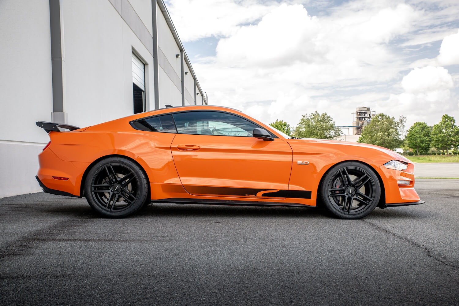 Orange Fury 2018 Steeda Mustang Q850