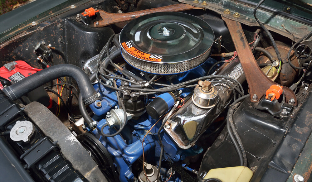 Bullitt Mustang 390 Engine