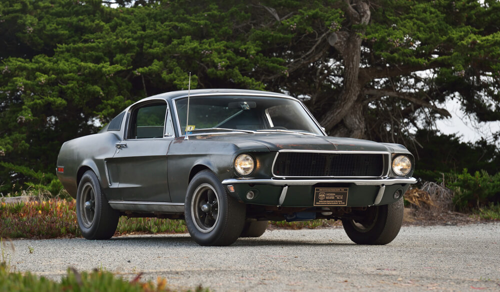 1968 Mustang Bullitt Front Quarter