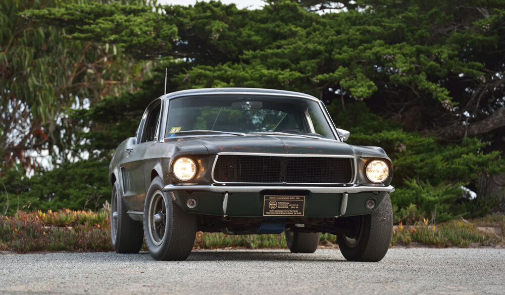 Original 1968 Mustang Bullitt Front