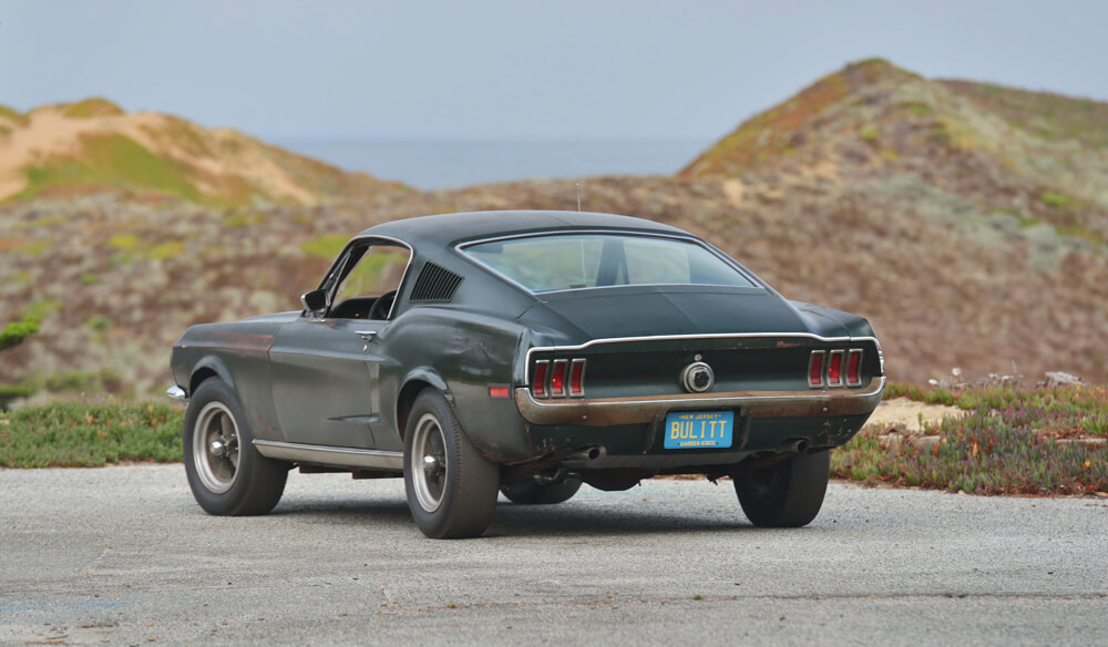 Original Bullitt Mustang Rear
