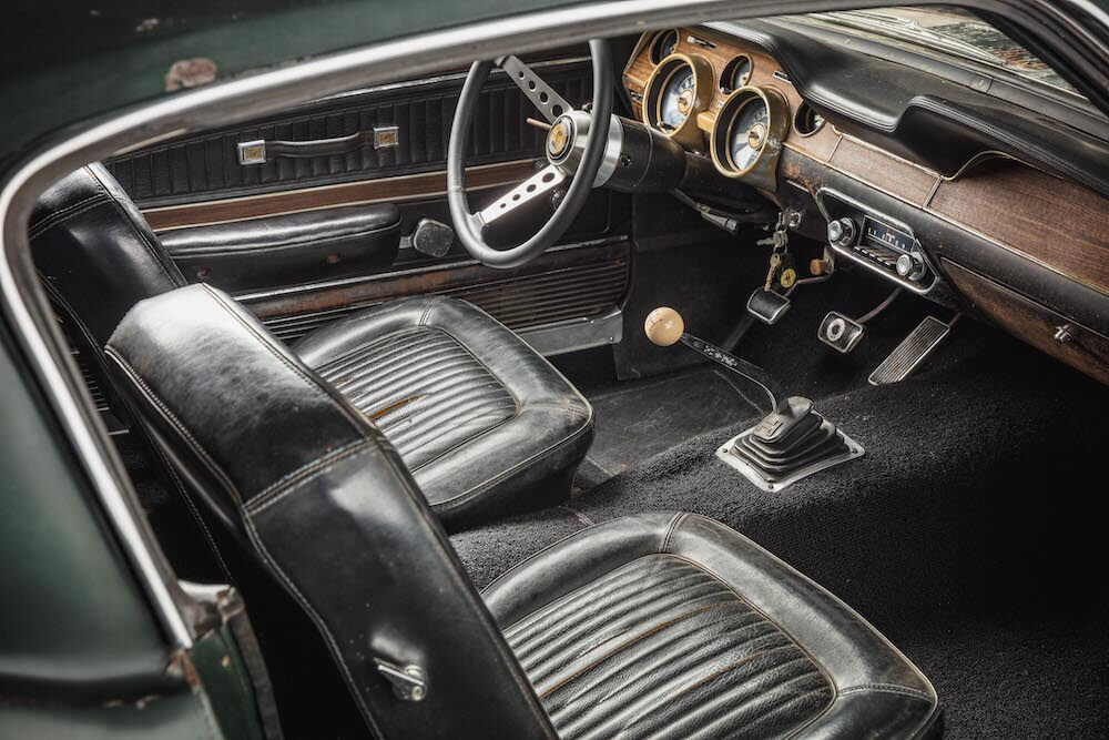 Original Mustang Bullitt Interior