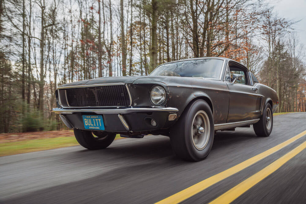 1968 Mustang Bullitt Fastback Rolling Shot
