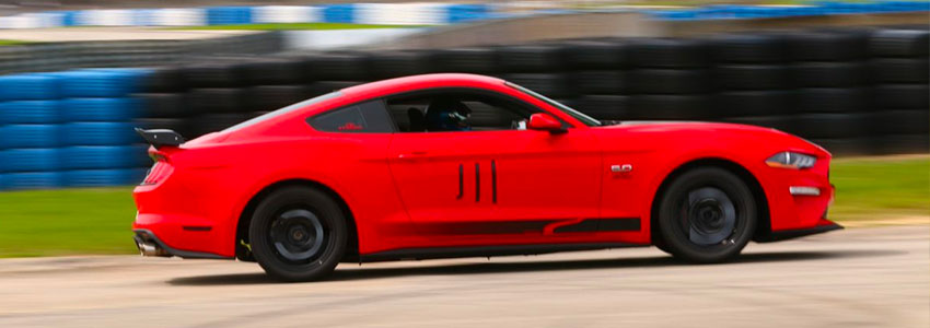 Steeda Mustang On Track