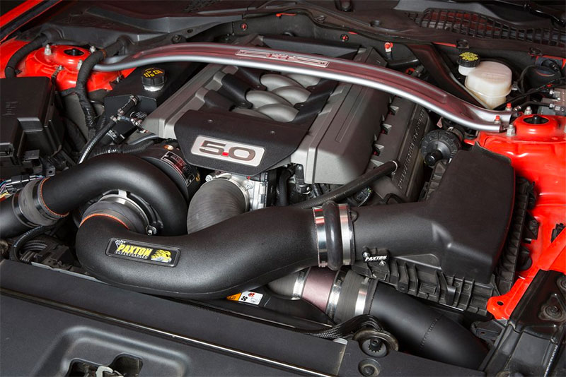 paxton supercharger on mustang gt engine