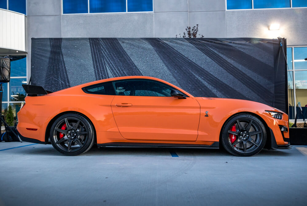 Twister Orange Mustang