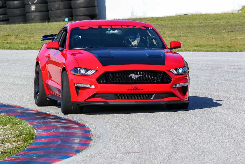 2018 Mustang GT Steeda Q500 On Track