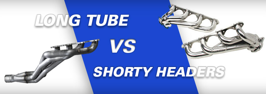 Mustang Long Tube vs Shorty Headers Exhaust