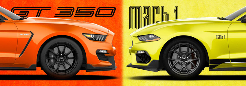GT350 vs Mach 1 Front