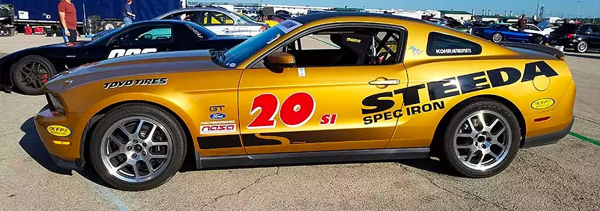 robin burnett at spec iron racing