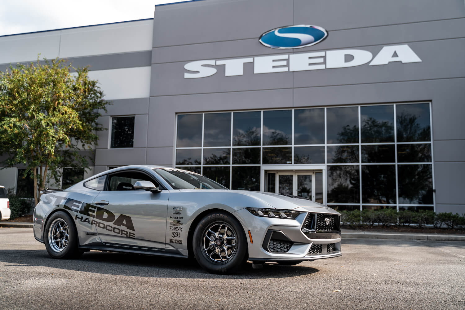 Steeda 2024 Mustang GT Silver Bullet 2.0 Drag Car0
