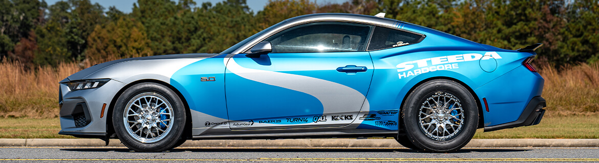 2024 Mustang GT Drag Car - Steeda Silver Bullet 2.0